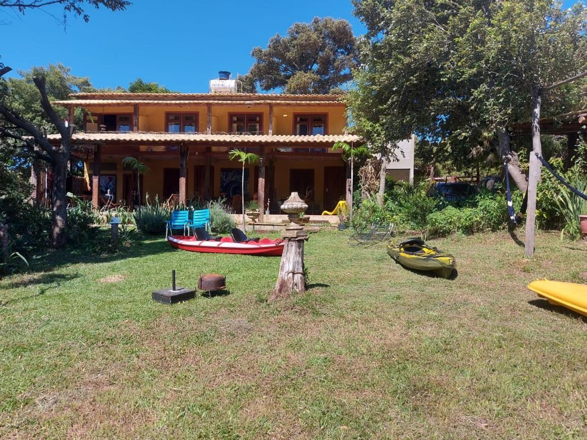 Casas E Apartamentos Da Praia, Lapinha Na Beira Do Lago Сантана-ду-Риашу Экстерьер фото